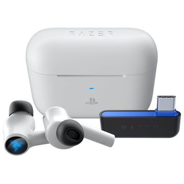 Razer Hammerhead HyperSpeed (PlayStation Licensed) Wireless Gaming Earbuds -Pre-Owned - Like New