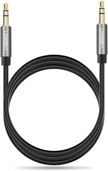 Ugreen AUX 3.5 mm Male to Male Round Audio Cable 3 meter Length Black