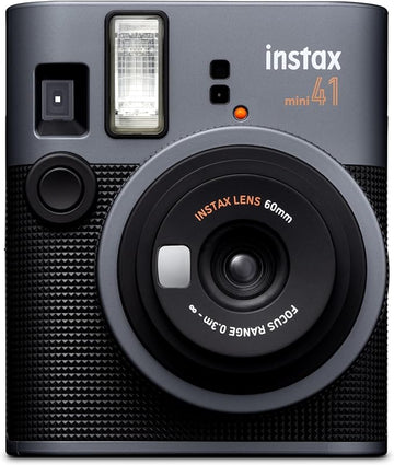 Fujifilm Instax Mini 41 Film Camera Black Grey -Pre-Owned - Like New
