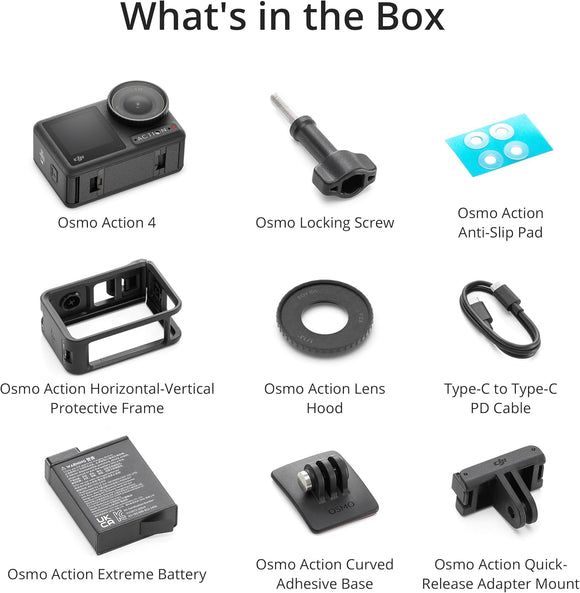 DJI Osmo Action 4 Camera Standard Combo - Pre-Owned - Like New