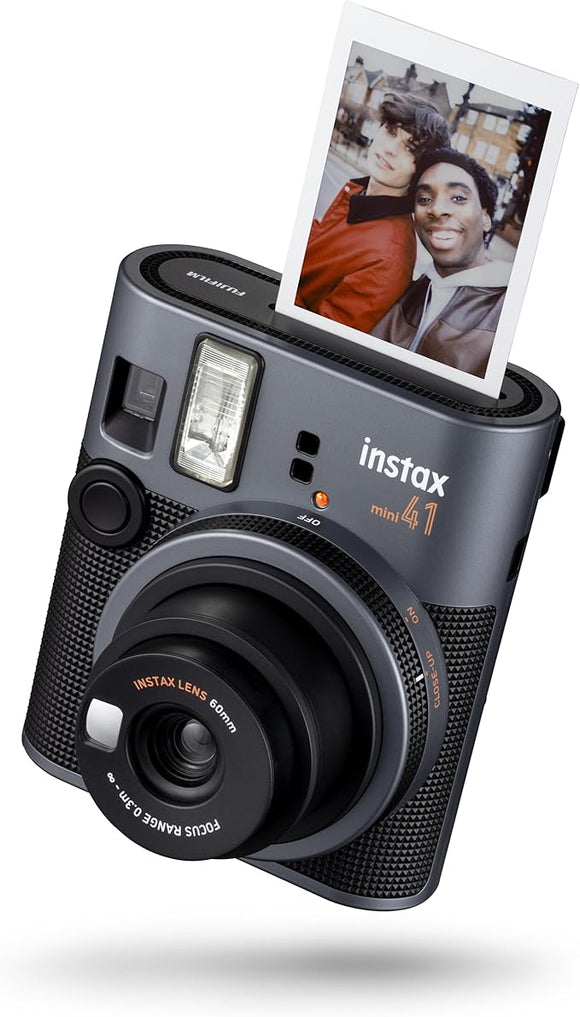 Fujifilm Instax Mini 41 Film Camera Black Grey -Pre-Owned - Like New