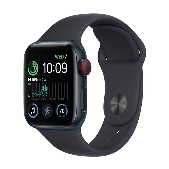 Apple Watch SE 2 (GPS) (40mm) Midnight Aluminum + Midnight Band