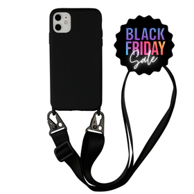 Cased Crossbody Phone Case Black