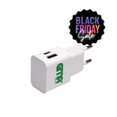 GMA Dual USB & USB-C Wall Charger-1